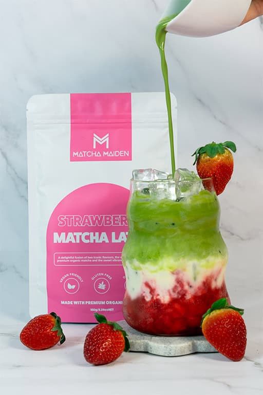 Strawberry Matcha Latte 150g