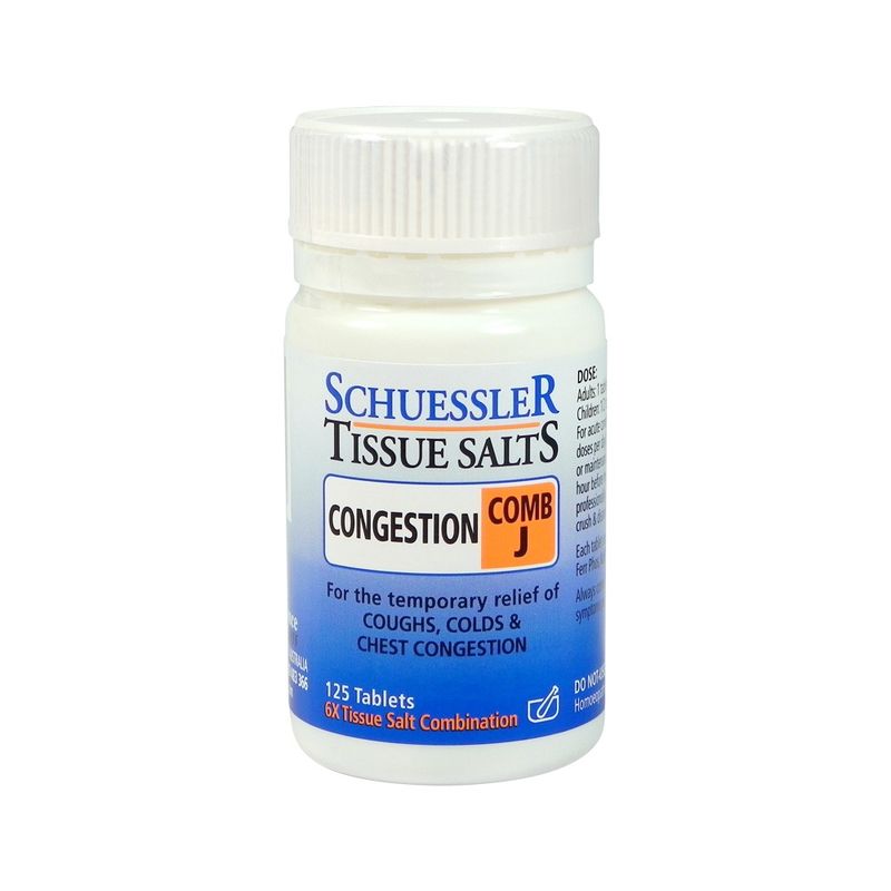 Tissue Salts Comb J (Congestion) 125t