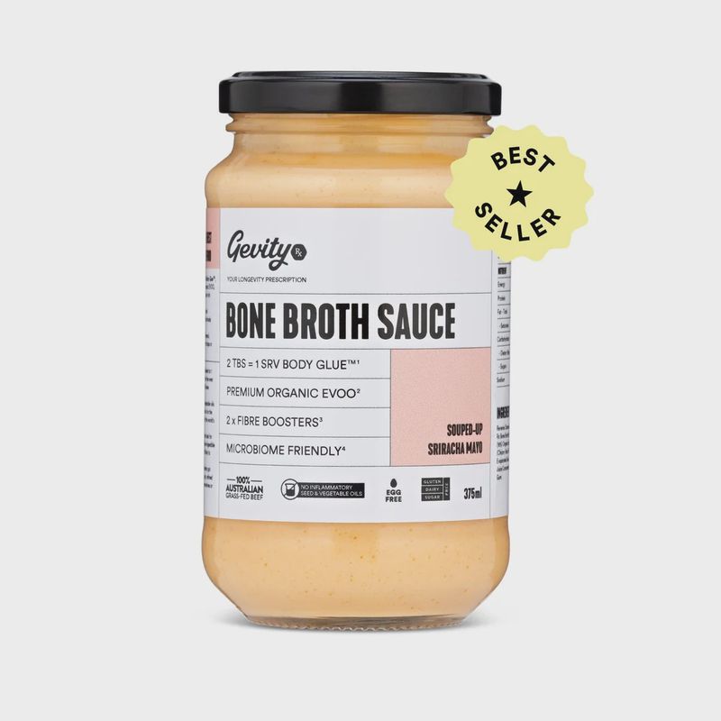 Souped-Up Sriracha Mayo – Bone Broth Sauce G/F 375ml