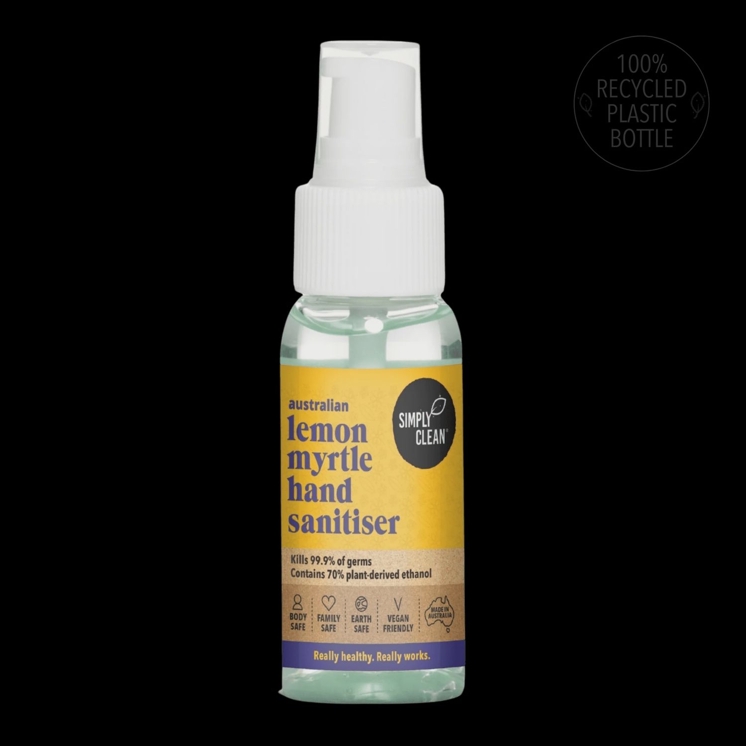 Hand Sanitiser Lemon Myrtle, Size: 50ml