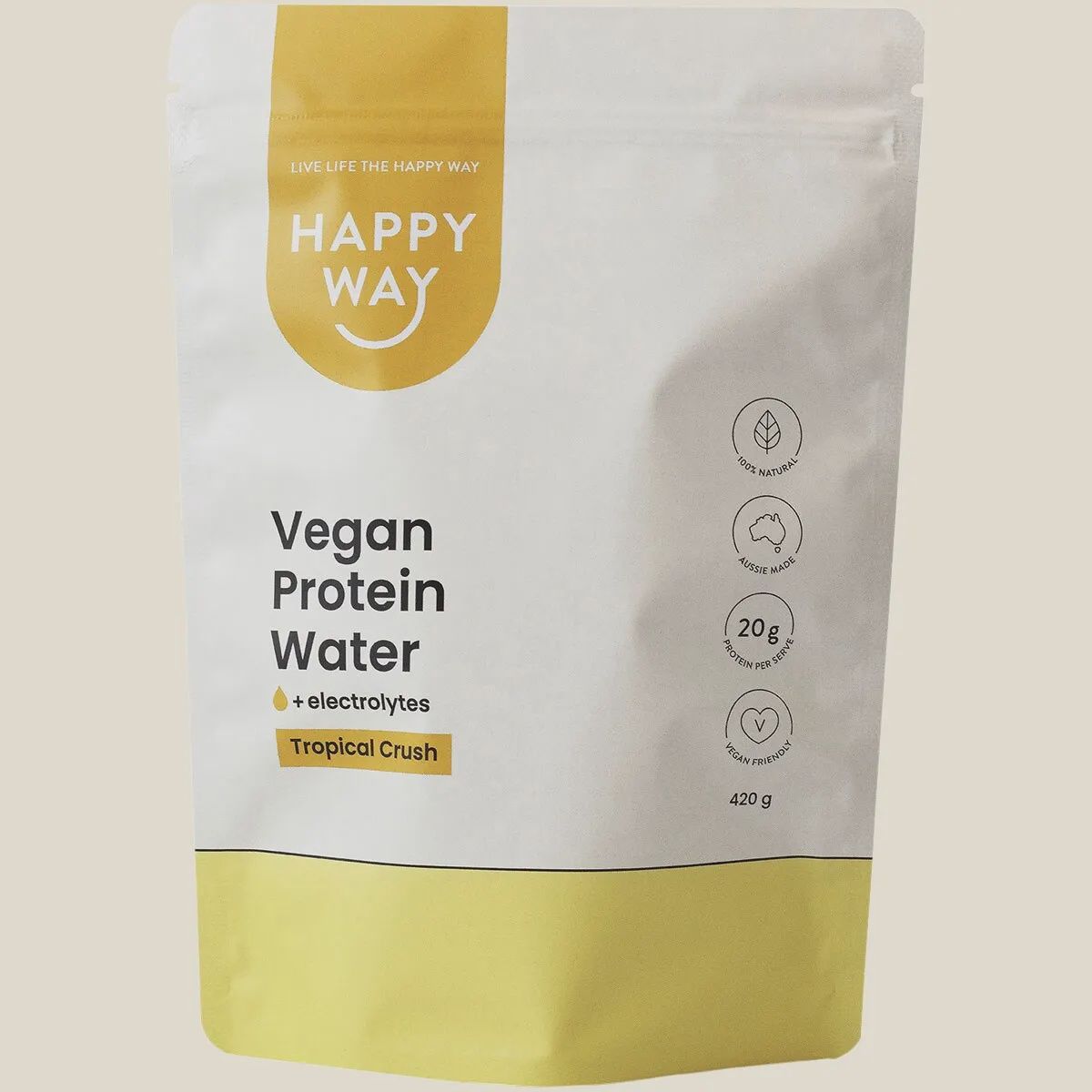 Vegan Protein Water Tropical Crush 420g