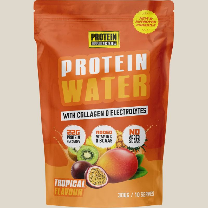 Protein Water with Collagen &amp; Electrolytes Tropical 300g