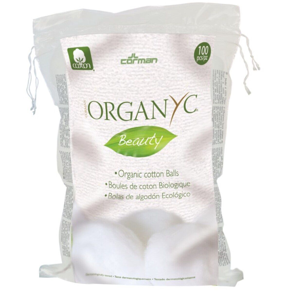 Beauty Cotton Balls (100) - 100% Certified Organic