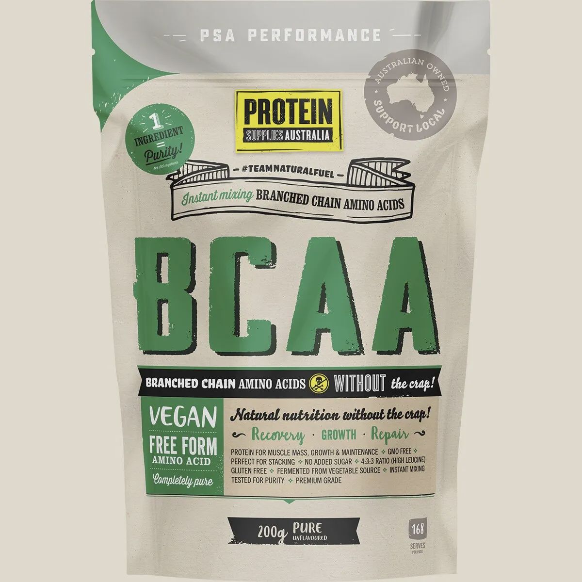 Branched Chain Amino Acids Pure 200g