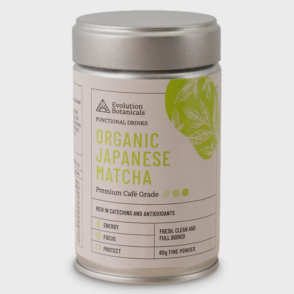 Evolution Botanicals Organic Japanese Matcha Premium Café Grade - 80g