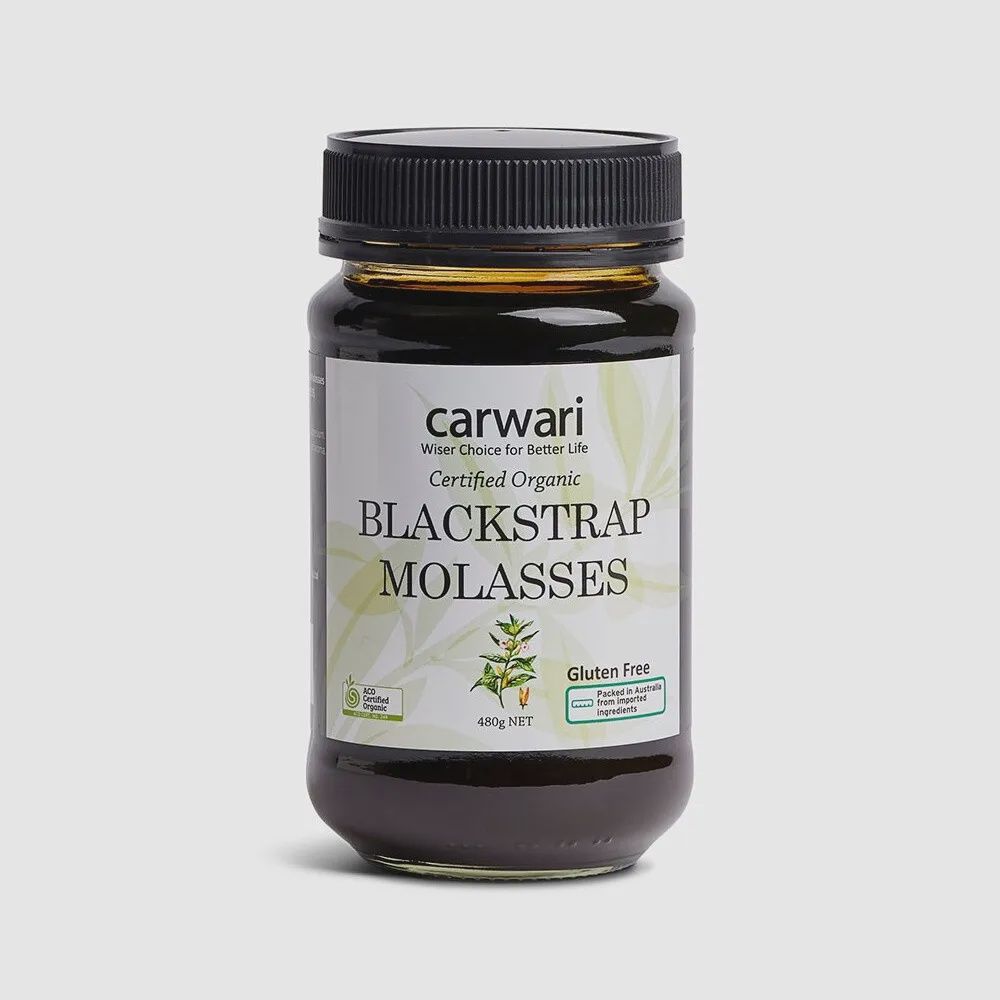 Carwari Certified Organic Blackstrap Molasses - 480g