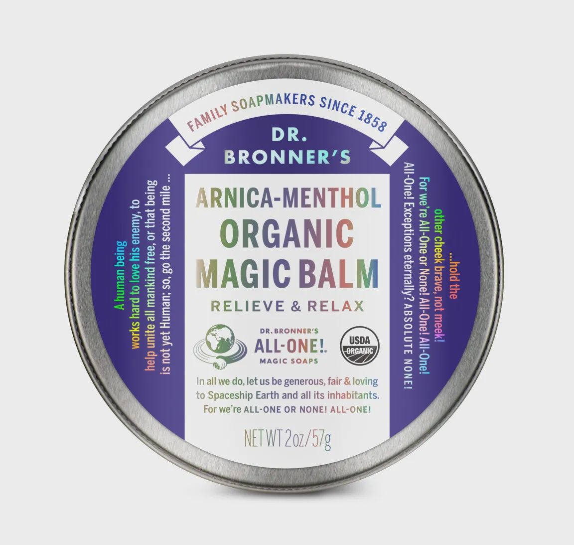 Dr Bronners Arnica-Menthol Magic Balm -57g