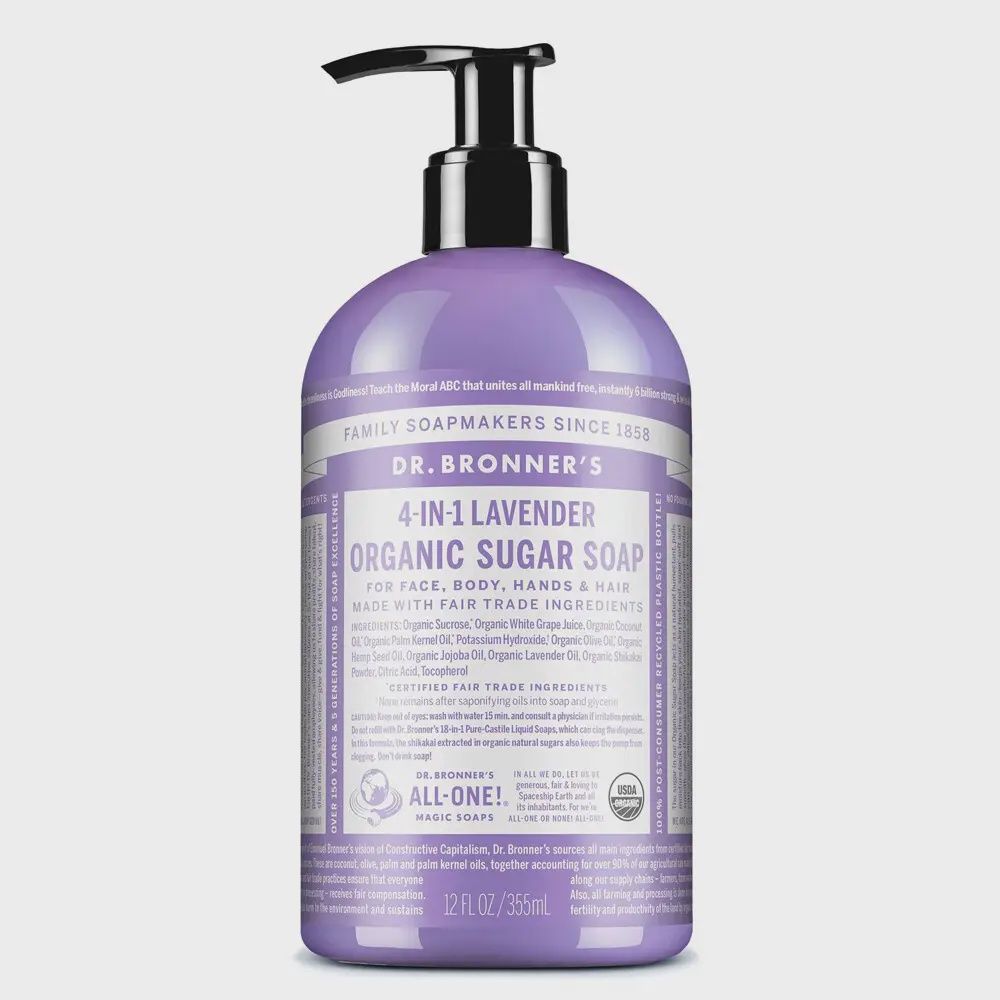 Dr Bronners Lavender Pump Soap - 355ml