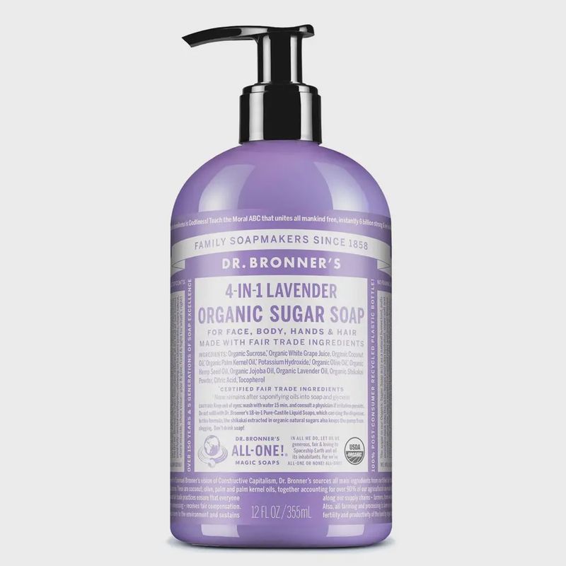 Dr Bronners Lavender Pump Soap - 355ml