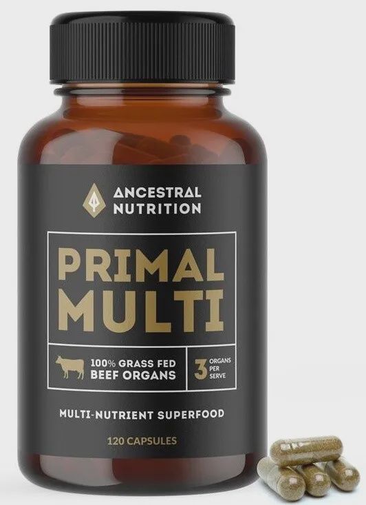 Primal Multi Capsules - Beef Organ Capsules 120c