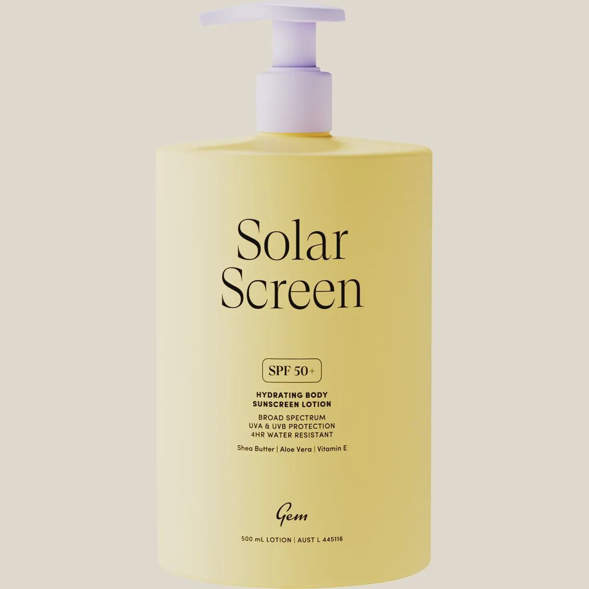 Hydrating Body Sunscreen Lotion 500ml