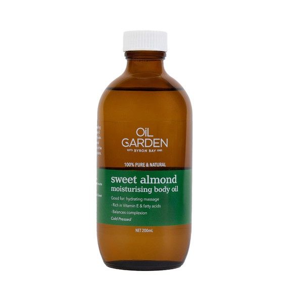 Oil Garden Moisturising Body Oil Sweet Almond 200ml