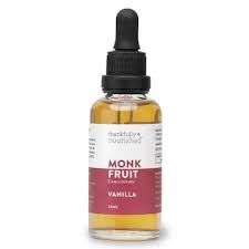 Monk Fruit Concentrate – Vanilla 50ml