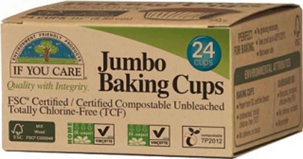 Jumbo Baking Cups 24pcs