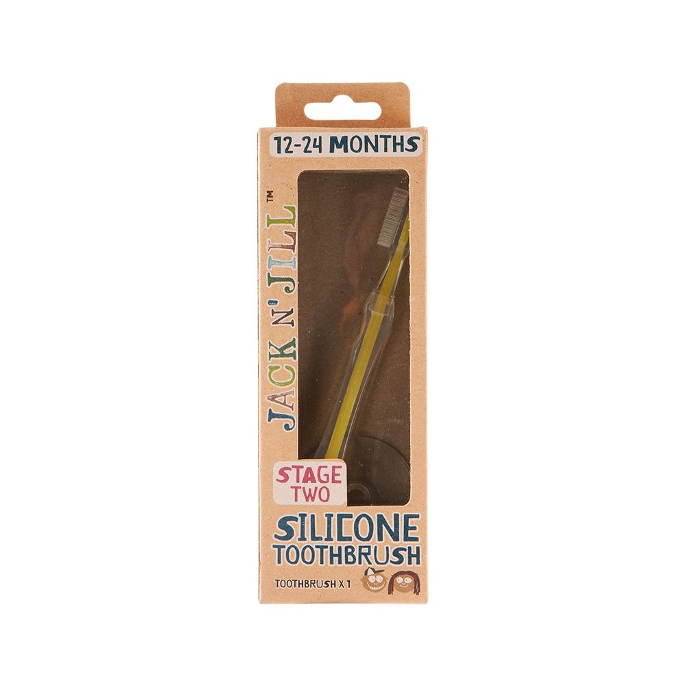 Jack N Jill Silicone Toothbrush Stage Two (12-24 Months)