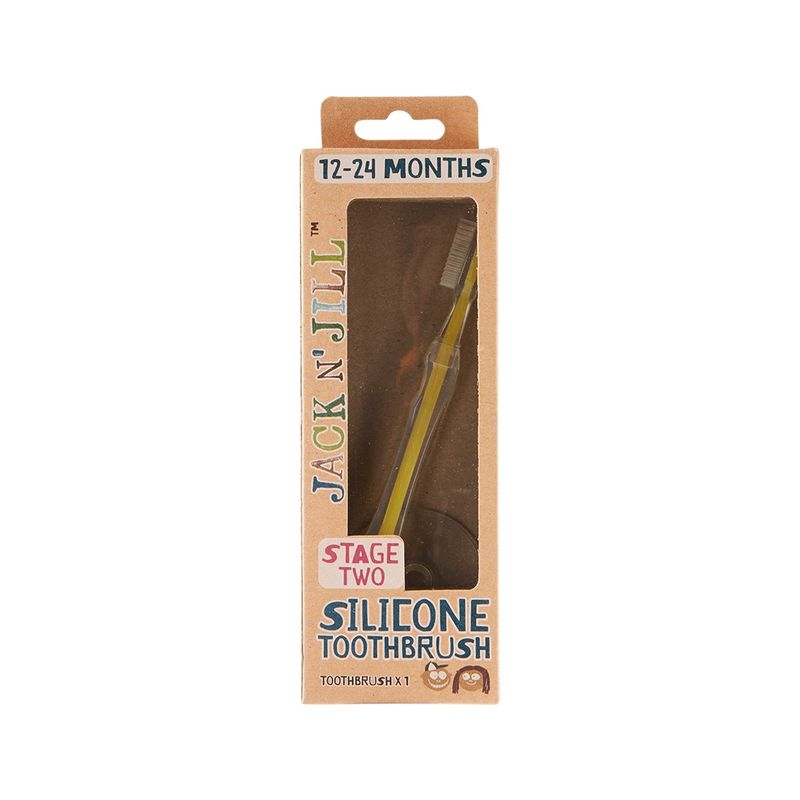 Jack N Jill Silicone Toothbrush Stage Two (12-24 Months)