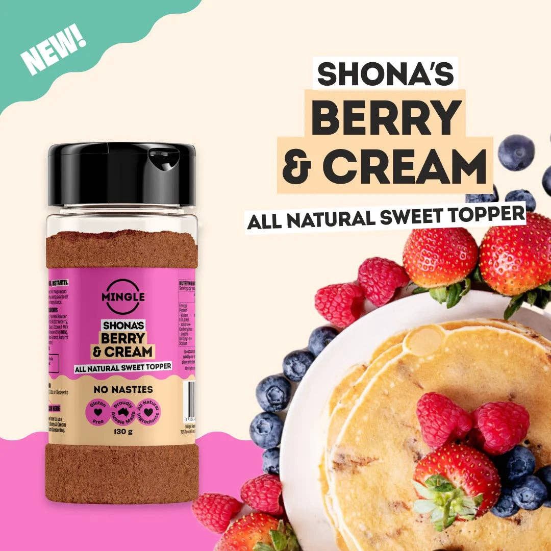 Berry &amp; Cream Sweet Topper 110g