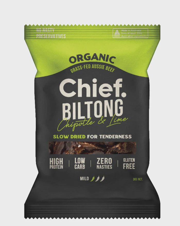 Chief Nutrition Chipotle &amp; Lime Biltong 30g