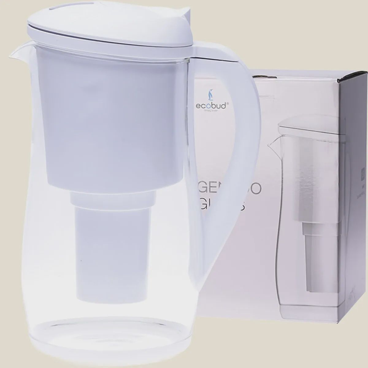 Glass Water Filter Jug 1.5L