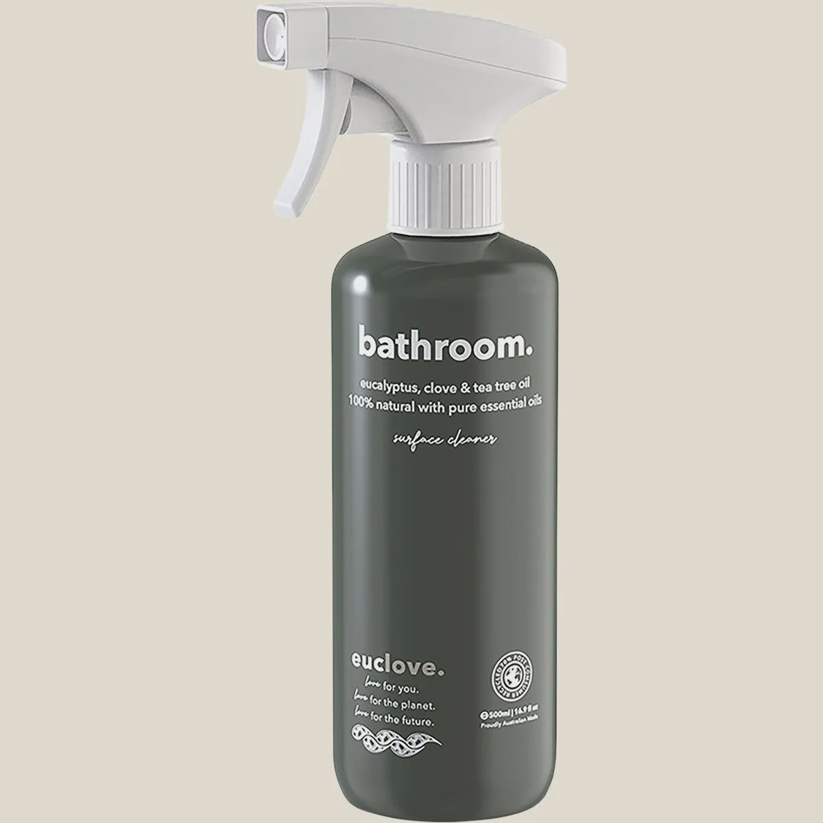 Bathroom Cleaner Eucalyptus, Clove &amp; Tea Tree, Size: 500ml