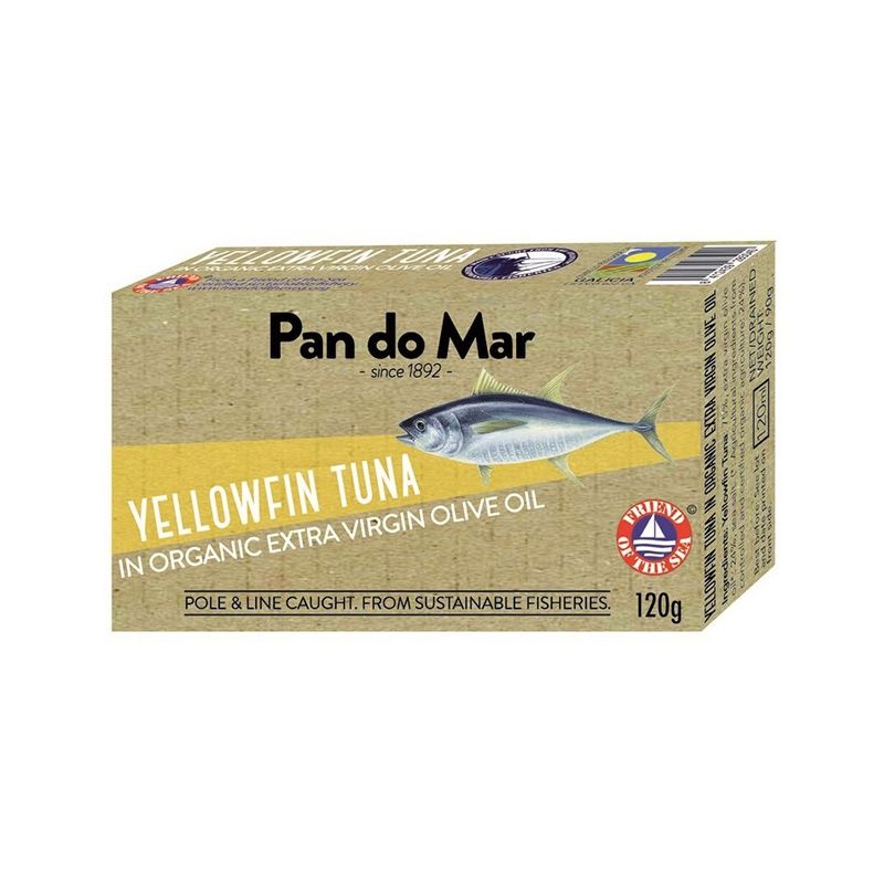Light Tuna in Organic Olive Oil 120g