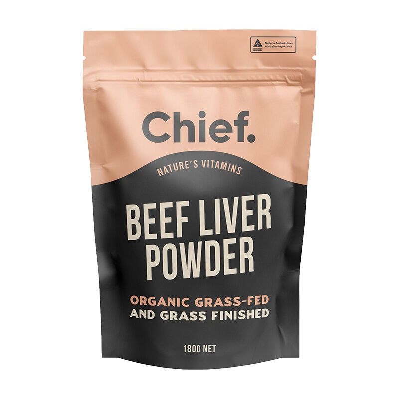 Organic Beef Liver Powder 180g