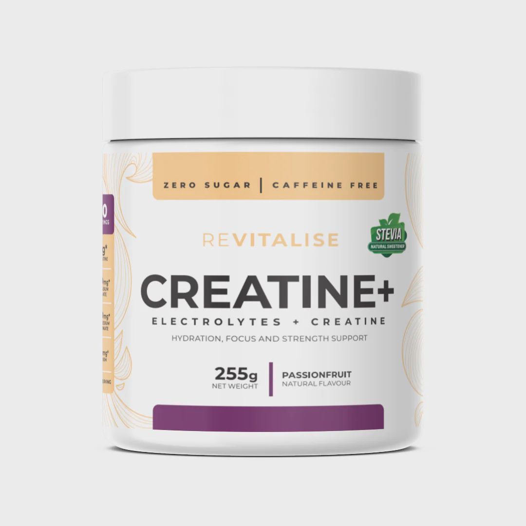 ReVitalise Creatine+ Electrolytes - 255g, Flavour: Passionfruit