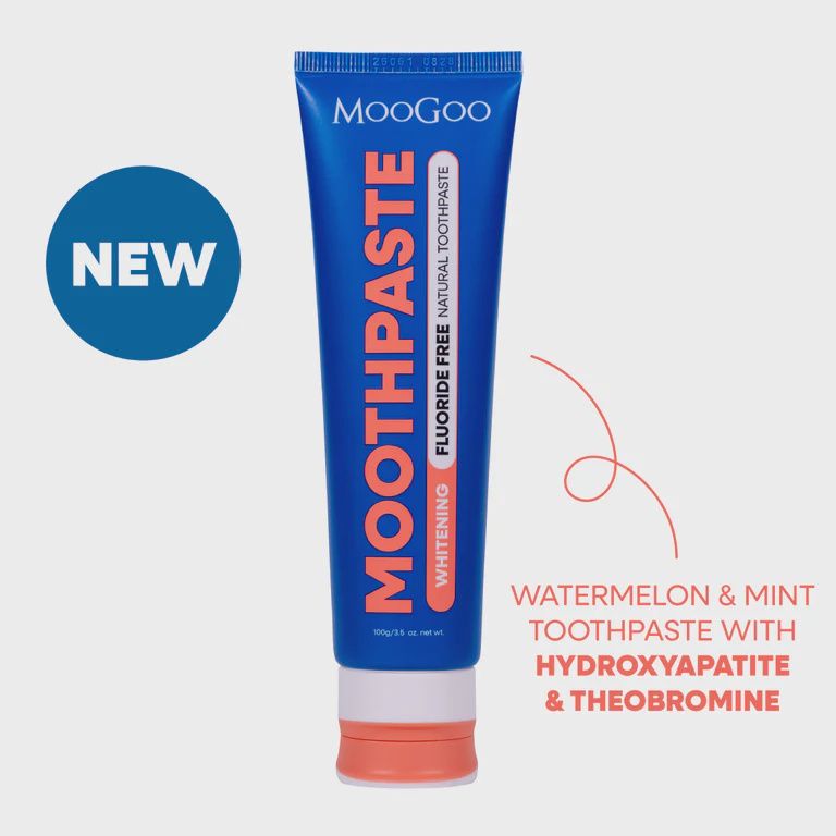 Watermelon &amp; Mint Moothpaste - Fluoride Free 100g