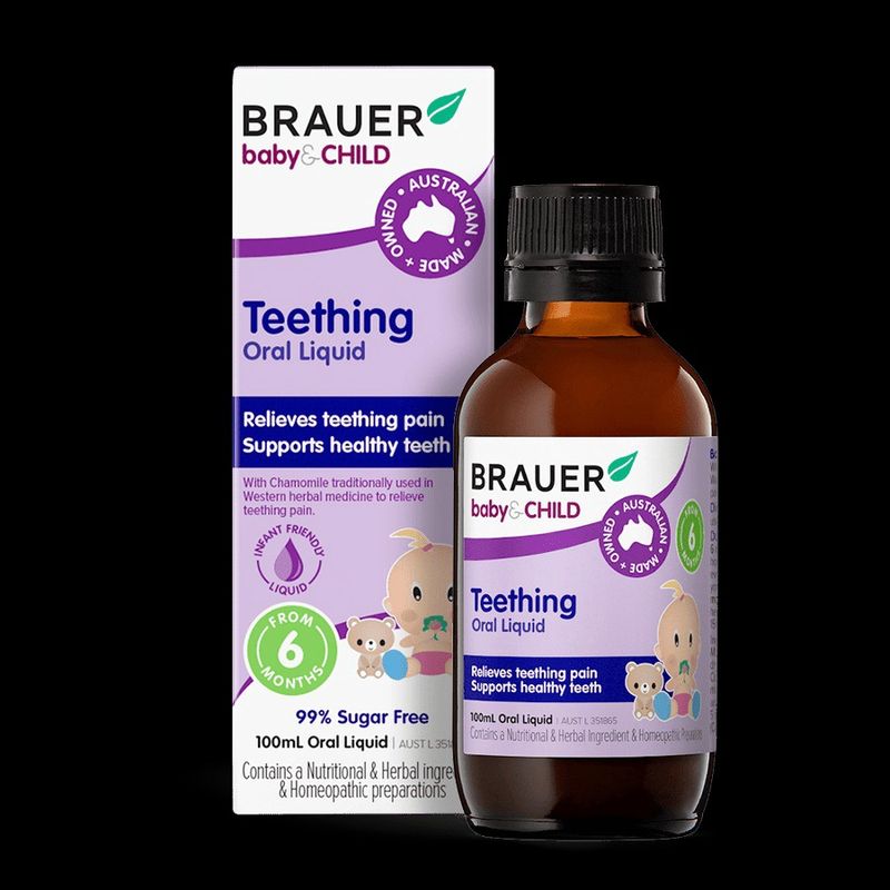 Brauer Baby &amp; Child Teething Oral Liquid 100ml