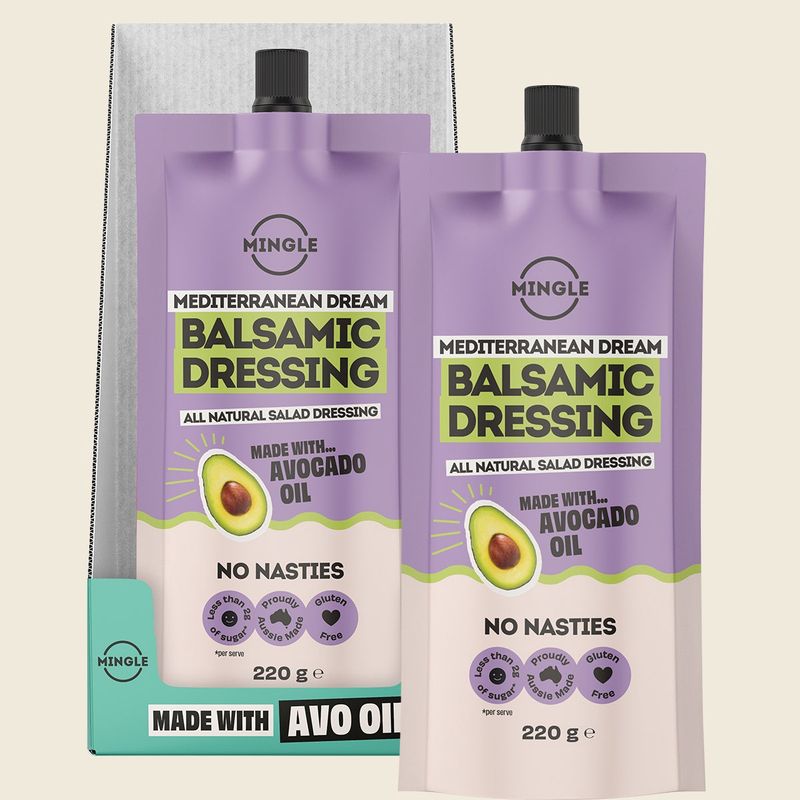 Balsamic All Natural Salad Dressing 8x220g