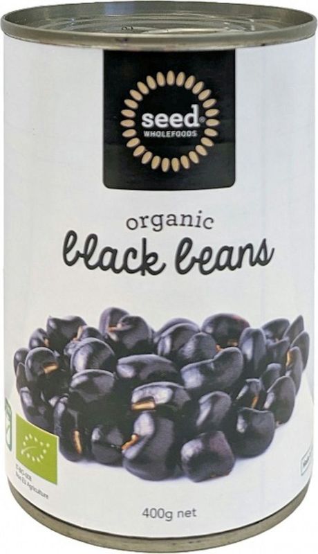Seed Black Beans Organic 400g