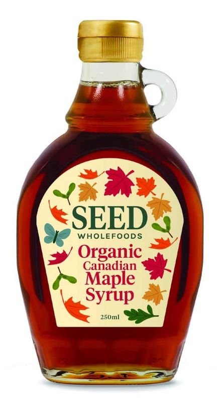 Seed Syrup Canadian Maple Organic 250ml