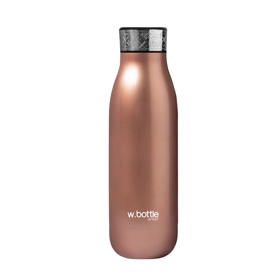 Thermal Tea Flask with Infuser 500ml/17oz - Cinnabar Gold