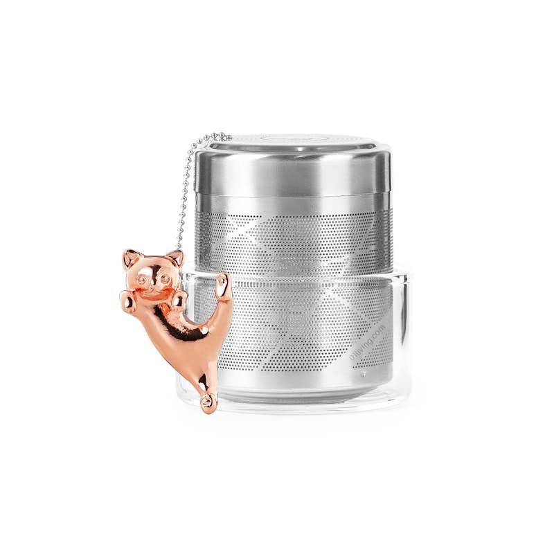 Loose Leaf Tea Cylinder Infuser - Cheeky Cat