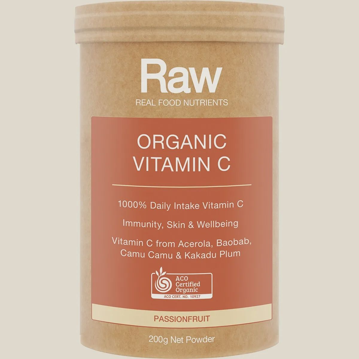 Organic Vitamin C passionfruit 200g