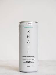 XHALE - Cucumber Mint 330ml - 4 pack