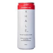 Xhale Strawberry Yuzu 330ml - 4 pack