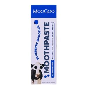 Kids Moothpaste Blueberry Smoothie - Fluoride Free 50g