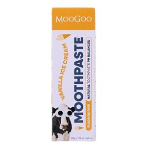 Kids Moothpaste Vanilla Ice Cream - Fluoride Free 50g