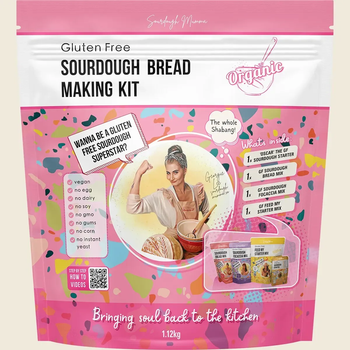 Sourdough Bread Making Kit Gluten Free 1.12kg