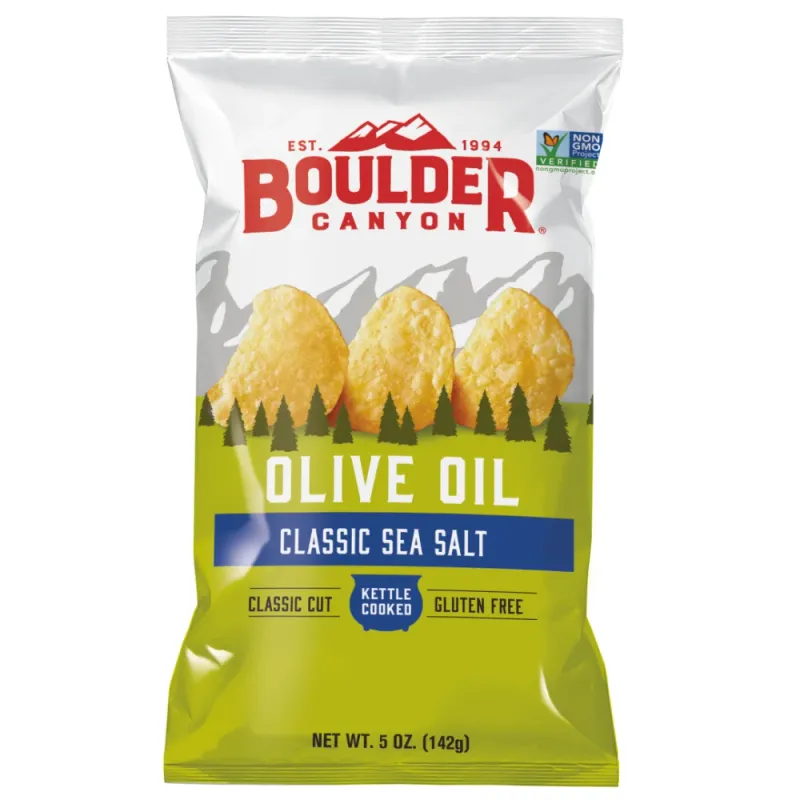 Potato Chips Olive Oil Sea Salt 142g