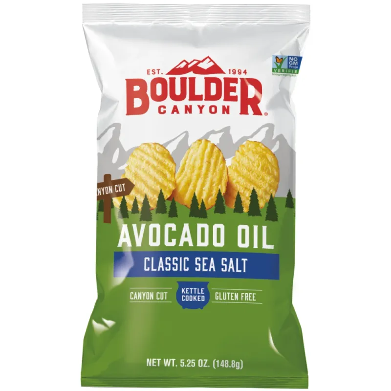 Potato Chips Avocado Oil Classic Sea Salt 148.8g