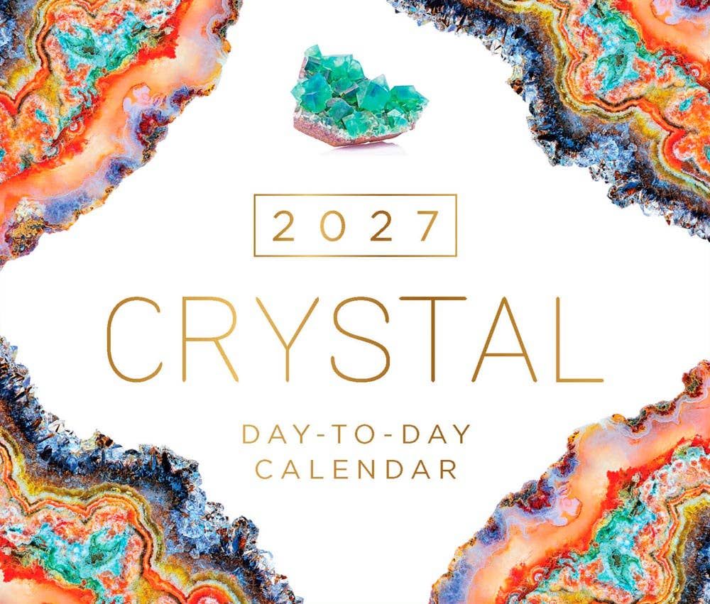 Crystal 2027 Boxed Desk Calendar