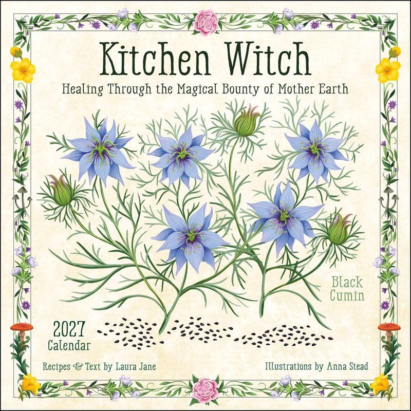 Kitchen Witch 2027 Square Wall Calendar