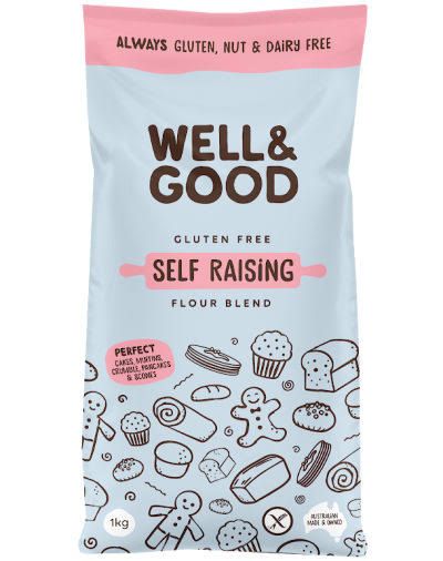 Well And Good Self Raising Flour Blend 1Kg