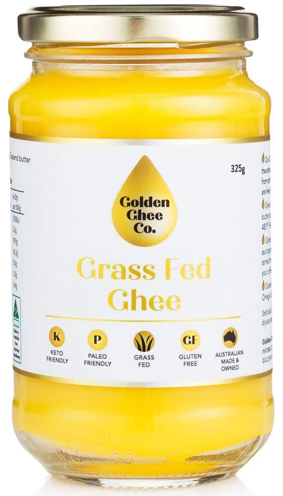 Golden Ghee Co Ghee Grass Fed 325g