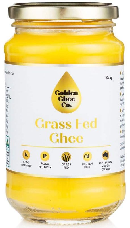 Golden Ghee Co Ghee Grass Fed 325g