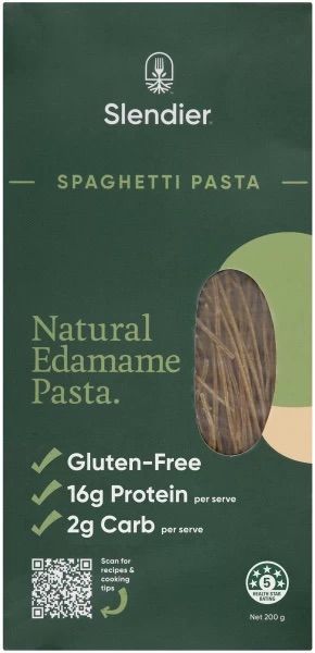 Slendier Spaghetti Edamame Bean Organic 200g