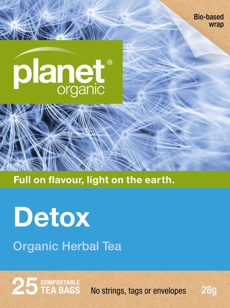 Planet Organic Tea Detox x 25 Tea Bags