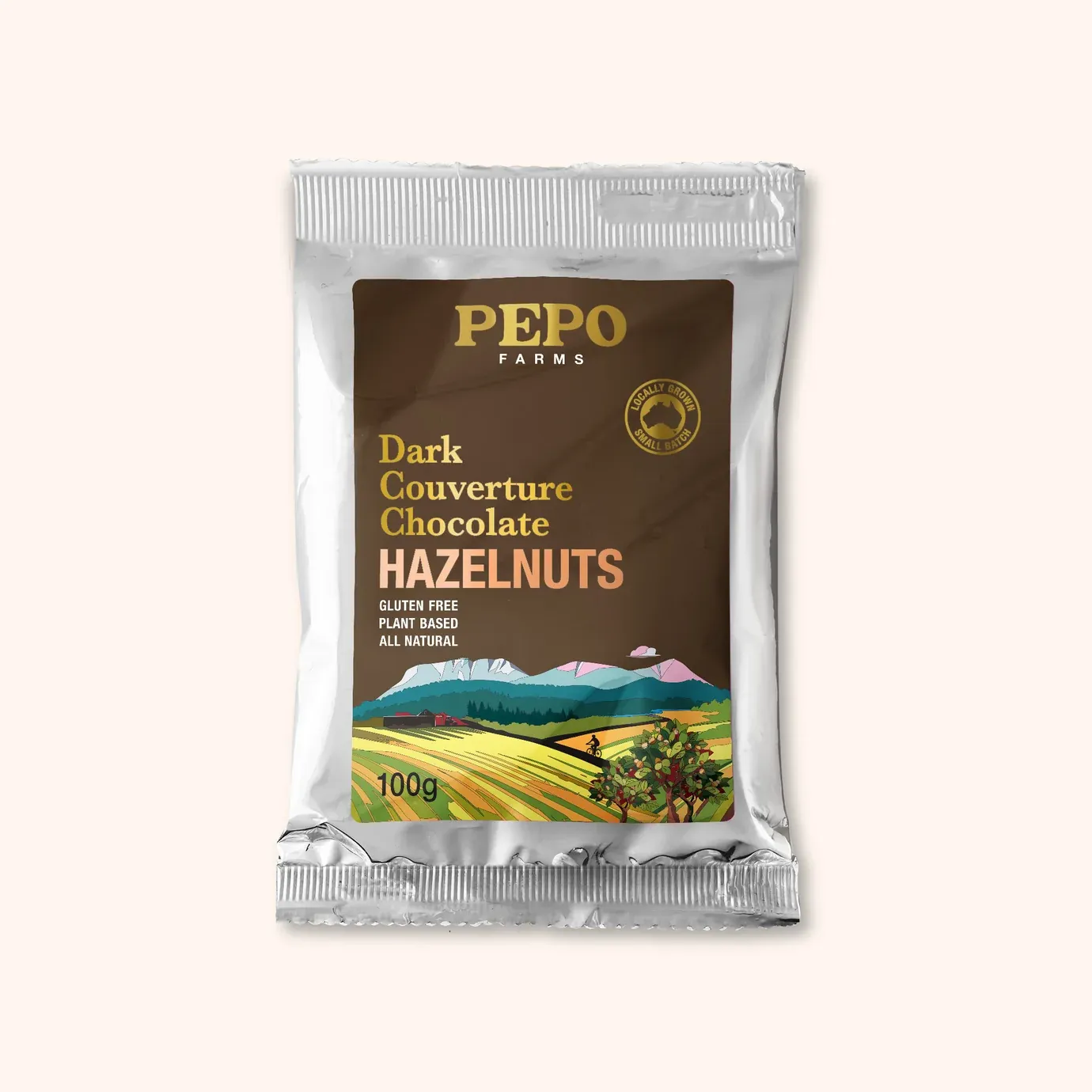 Hazelnuts Dark Chocolate 100g